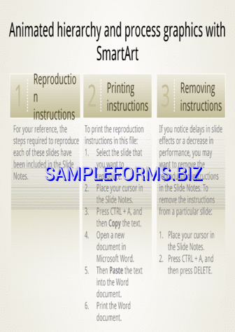 Animated SmartArt Graphics Presentation Slides pdf potx free